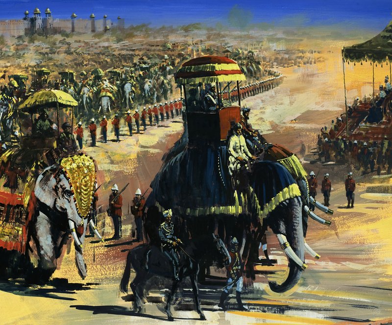 الدربار العظيم الأخير في يونيو 1911 بواسطة جراهام كوتون