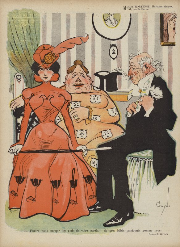 رسم توضيحي لـ Le Rire بواسطة Guillaume Le Barrois dOrgeval