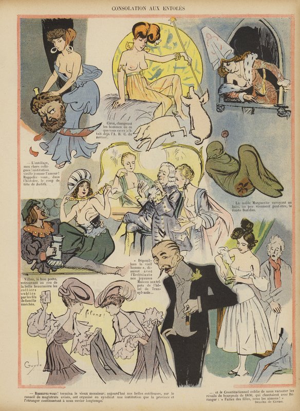 رسم توضيحي لـ Le Rire بواسطة Guillaume Le Barrois dOrgeval