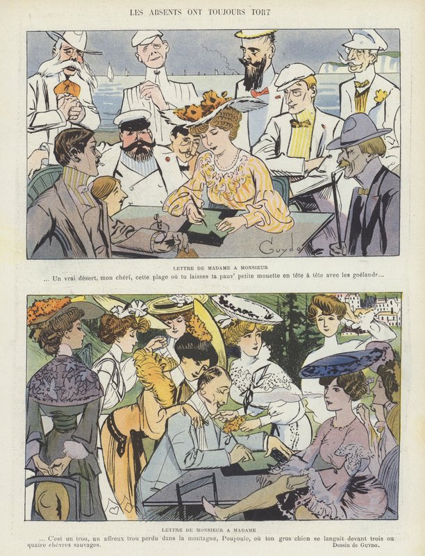 رسم توضيحي لـ Le Rire بواسطة Guillaume Le Barrois dOrgeval