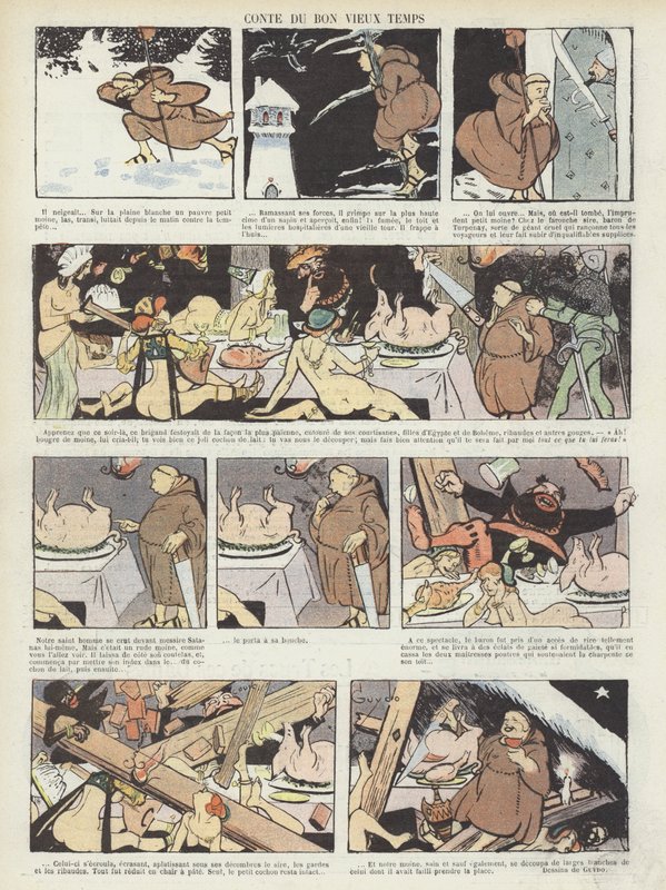 رسم توضيحي لـ Le Rire بواسطة Guillaume Le Barrois dOrgeval