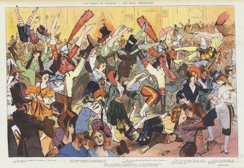 رسم توضيحي لـ Le Rire بواسطة Guillaume Le Barrois dOrgeval