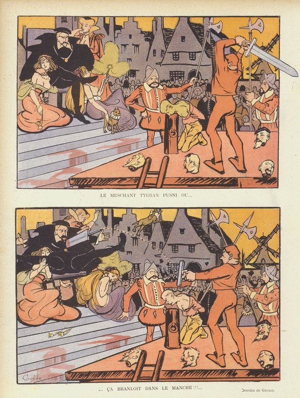 رسم توضيحي لـ Le Rire بواسطة Guillaume Le Barrois dOrgeval