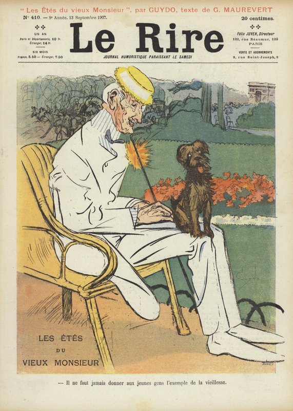 رسم توضيحي لـ Le Rire بواسطة Guillaume Le Barrois dOrgeval