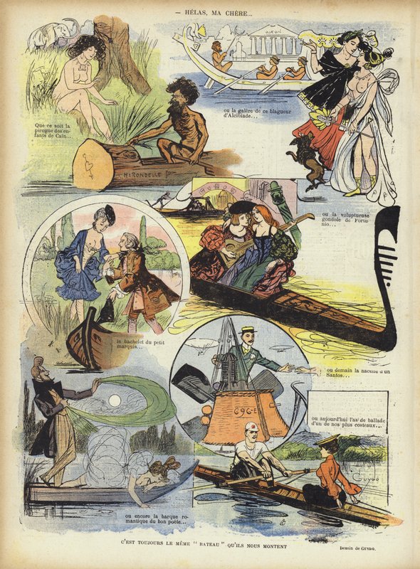 رسم توضيحي لـ Le Rire بواسطة Guillaume Le Barrois dOrgeval