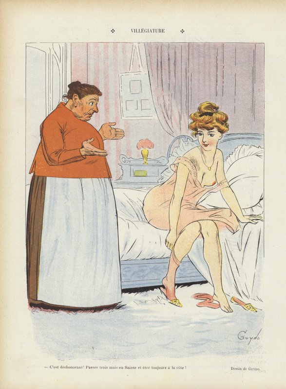 رسم توضيحي لـ Le Rire بواسطة Guillaume Le Barrois dOrgeval