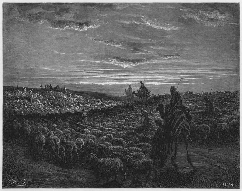 غوستاف دوري الكتاب المقدس: رحلة إبراهيم إلى أرض كنعان بواسطة غوستاف دور