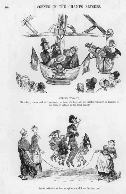 Sketches Humorous and Grotesque by Gustave Dore (engraving) بواسطة غوستاف دور
