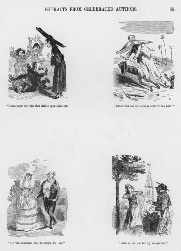 Sketches Humorous and Grotesque by Gustave Dore (engraving) بواسطة غوستاف دور