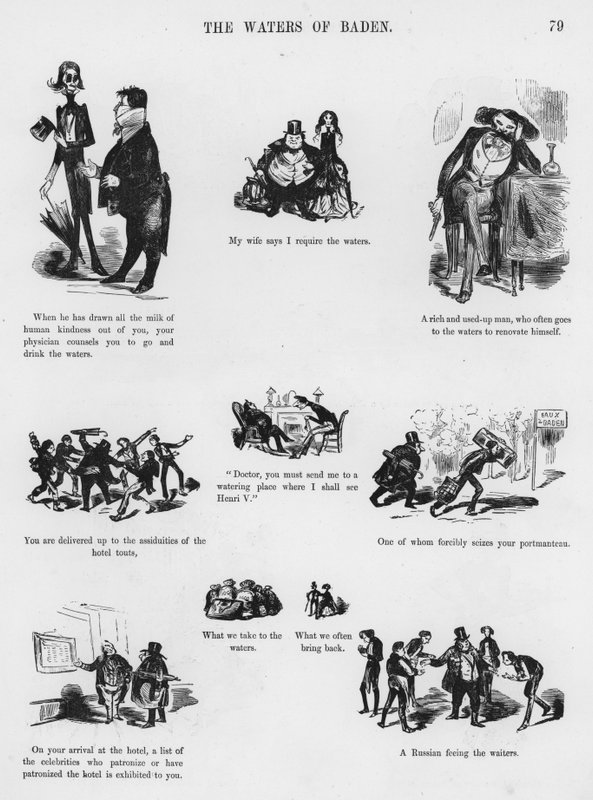 Sketches Humorous and Grotesque by Gustave Dore (engraving) بواسطة غوستاف دور
