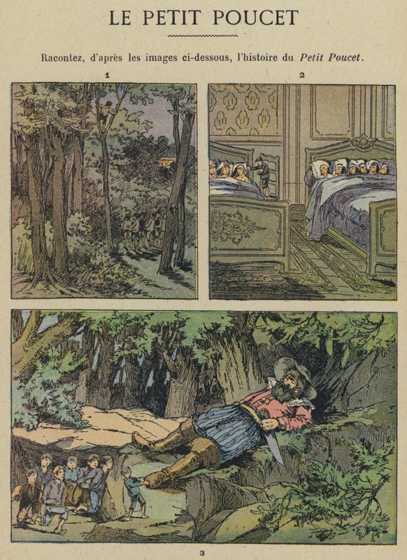 Le Petit Poucet (لون ليثو) بواسطة غوستاف فرايبونت