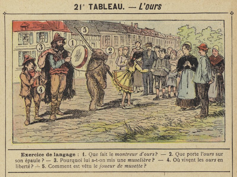 L'ours (لون ليثو) بواسطة غوستاف فرايبونت