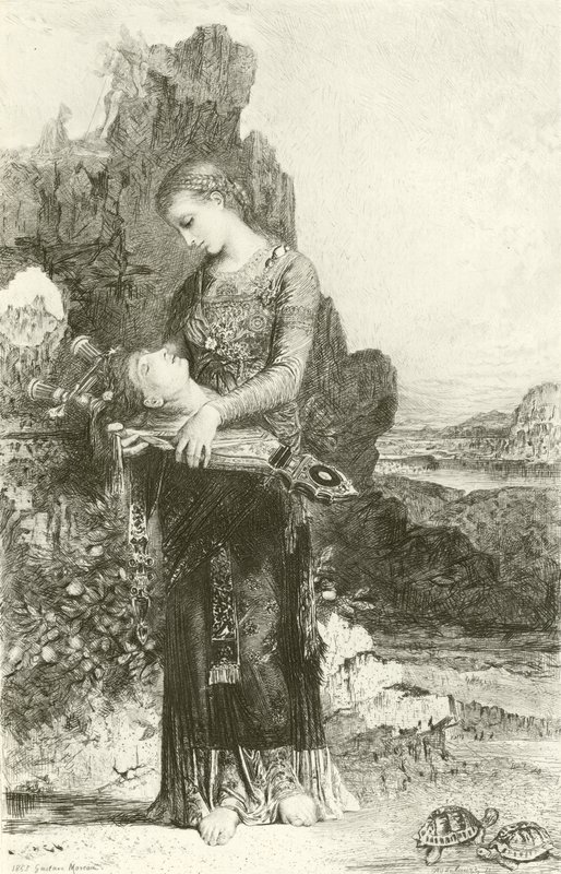 Orpheus (النقش) بواسطة غوستاف مورو
