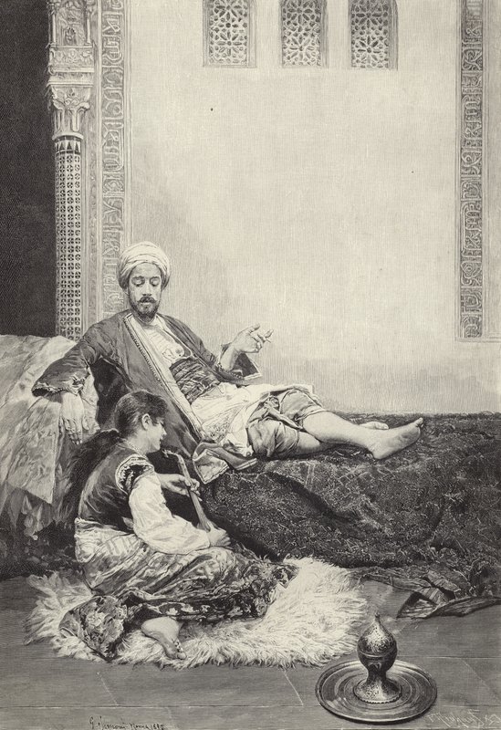 في الحريم (نقش) بواسطة جوستافو سيموني