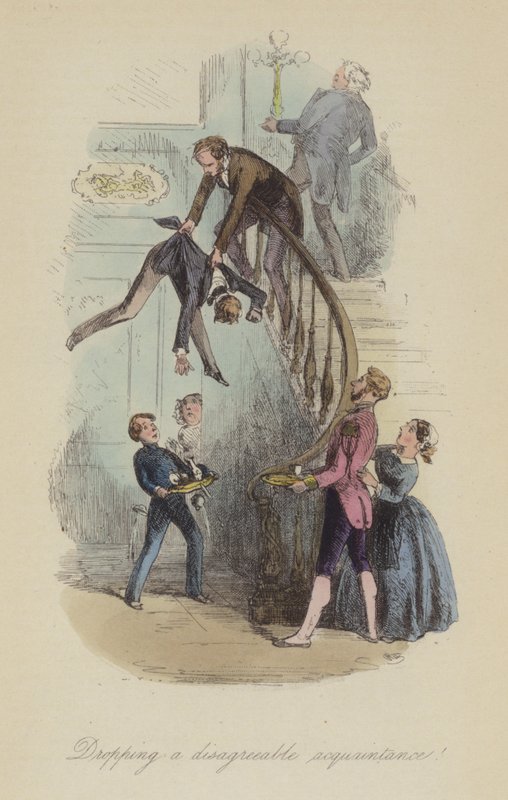 Illustration for Lewis Arundel or The Railroad of Life by Frank E Smedley (coloured engraving) بواسطة بعد هابلوت نايت براون