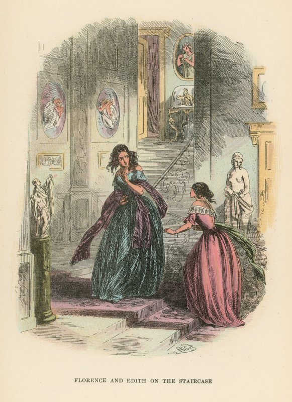 رسم توضيحي لـ Dombey and Son بواسطة هابلوت نايت براون