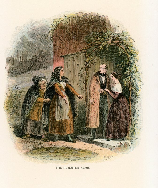 رسم توضيحي لـ Dombey and Son بواسطة هابلوت نايت براون