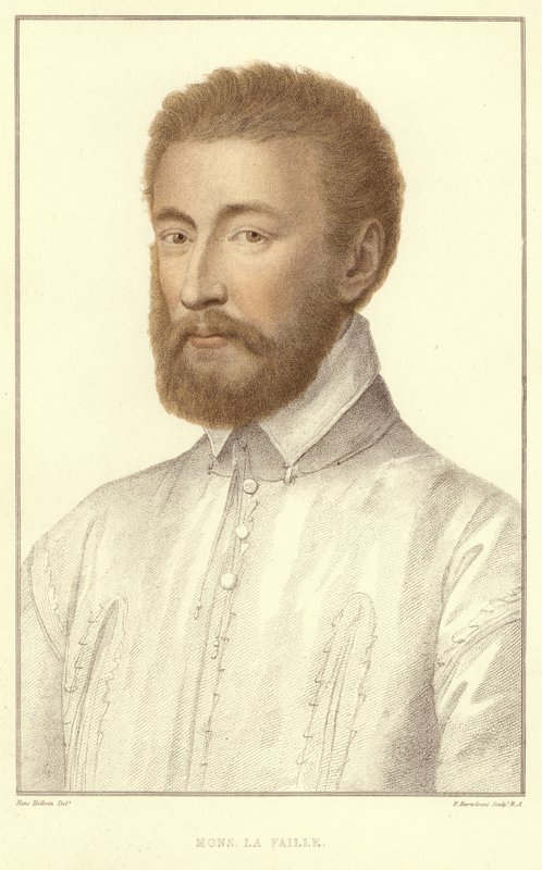 Monsieur La Faille (aquatint) بواسطة هانز هولبين الأصغر