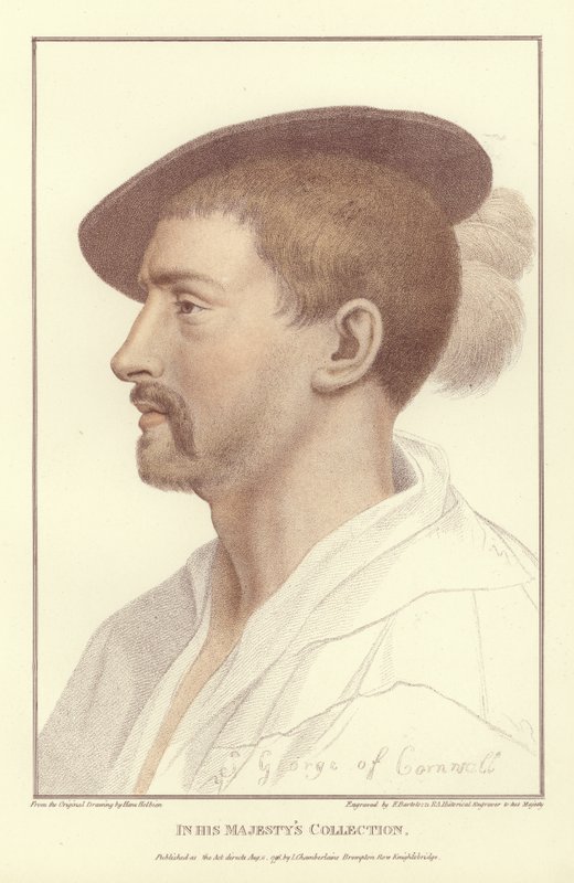 سيمون جورج من Quocoute (aquatint) بواسطة هانز هولبين الأصغر