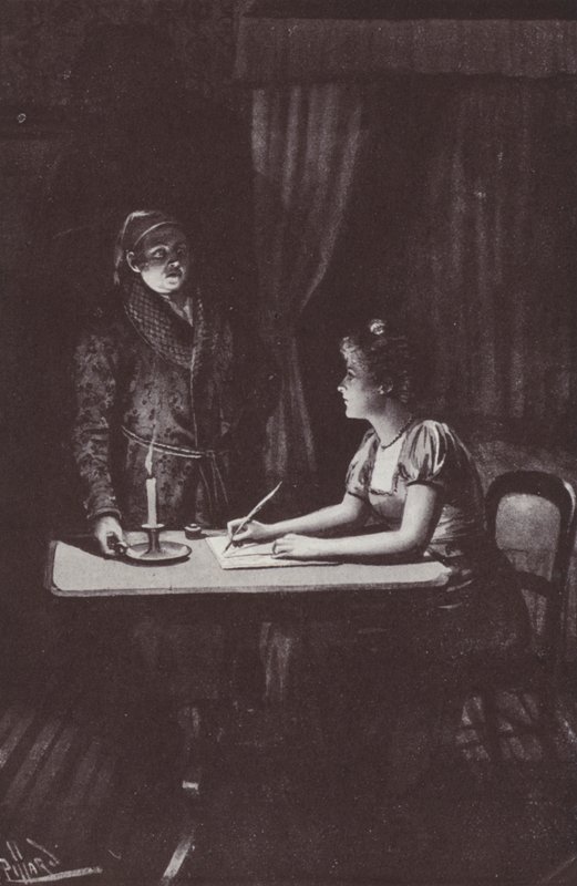 رسم توضيحي لـ Vanity Fair بواسطة William Makepeace Thackeray (litho) بواسطة هارولد هيوم بيفارد