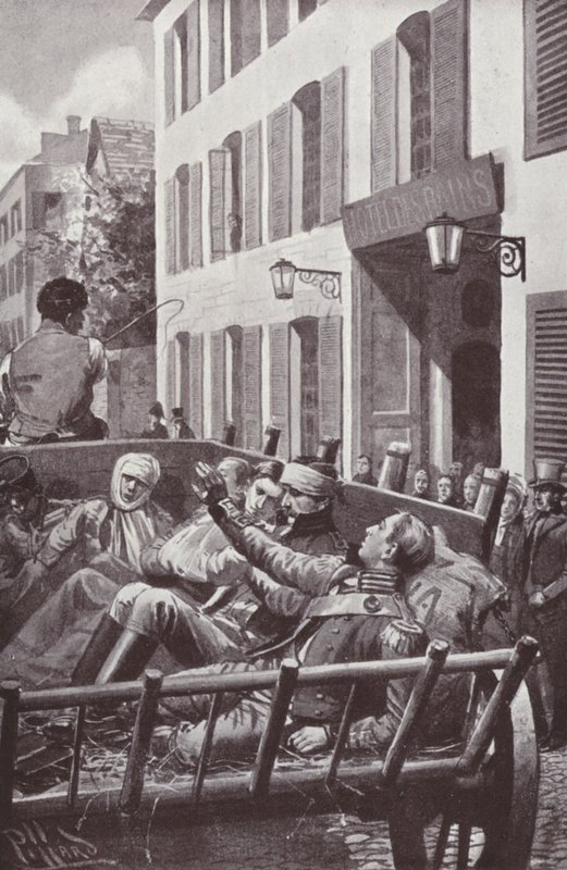 رسم توضيحي لـ Vanity Fair بواسطة William Makepeace Thackeray (litho) بواسطة هارولد هيوم بيفارد