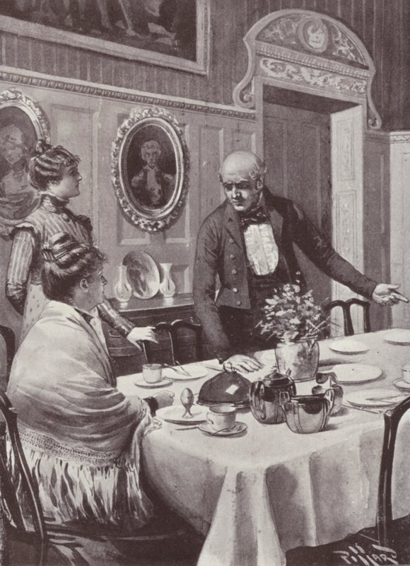 رسم توضيحي لـ Vanity Fair بواسطة William Makepeace Thackeray (litho) بواسطة هارولد هيوم بيفارد