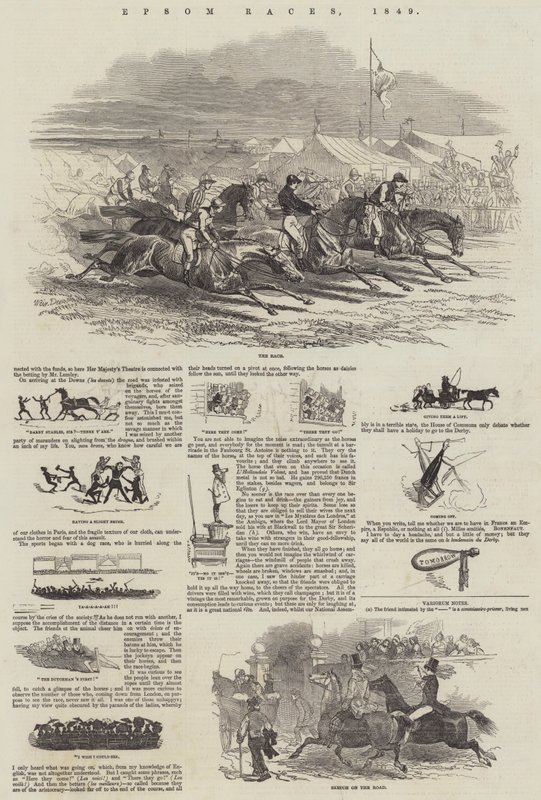 سباقات إبسوم 1849 بواسطة هاريسون ويليام وير