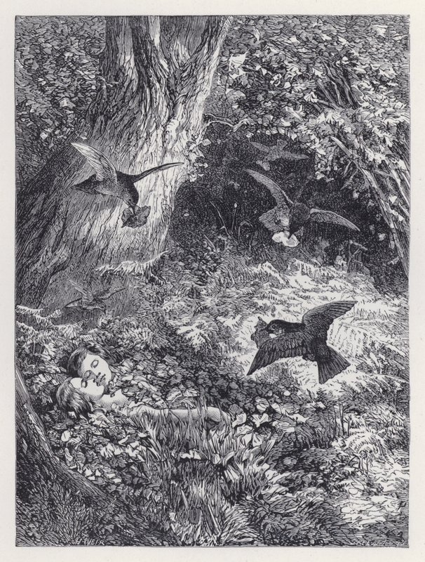The Children in the Wood (engraving) بواسطة هاريسون ويليام وير