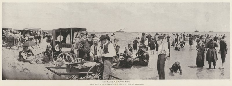 يوم المياه المالحة ، الأول من أغسطس (أبيض وأسود) بواسطة Harry M. Pettit