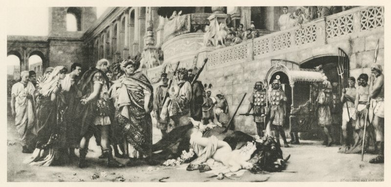 إلى Christian Dirce (litho) بواسطة هندريك (بعد) سيميرادزكي