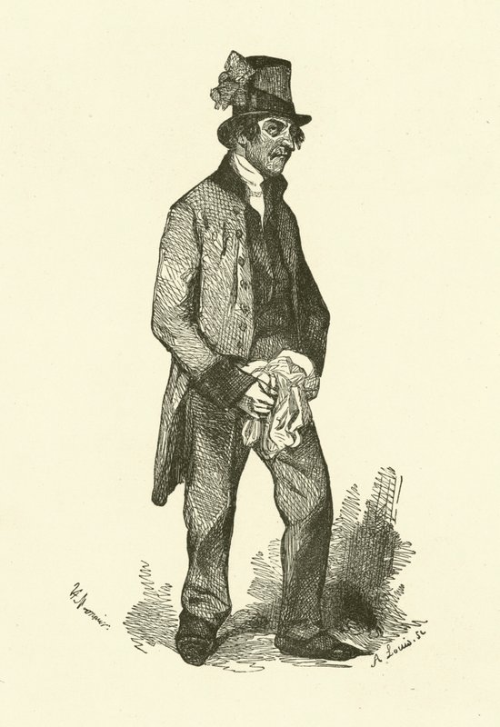 The Mute (engraving) بواسطة هنري بونافنتورا (بعد) مونير
