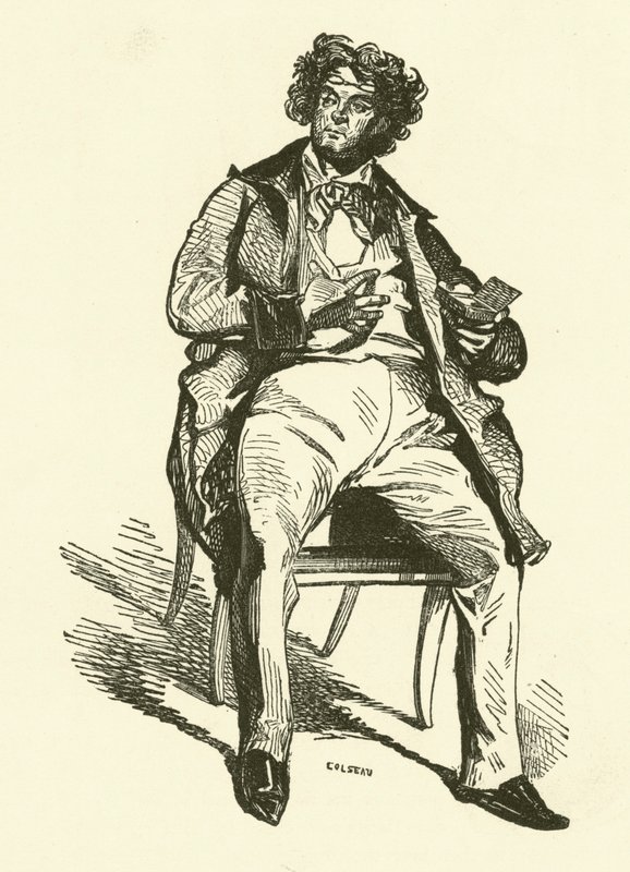 The Theatrical Agent (engraving) بواسطة هنري بونافنتورا (بعد) مونير