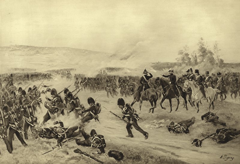 معركة ألما 1854 (الحفر) بواسطة هنري لويس دوبراي
