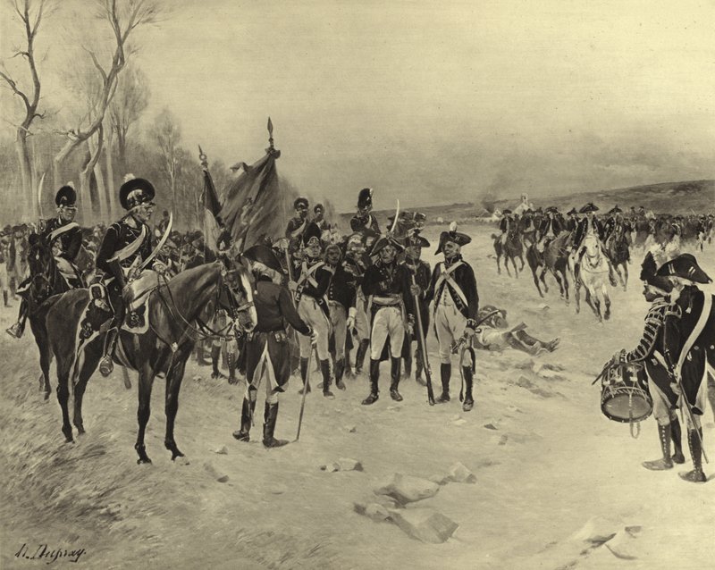 معركة باليناموك 1798 (الحفر) بواسطة هنري لويس دوبراي