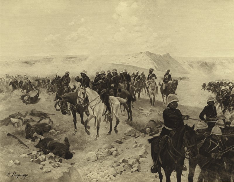 معركة قندهار 1879 (الحفر) بواسطة هنري لويس دوبراي