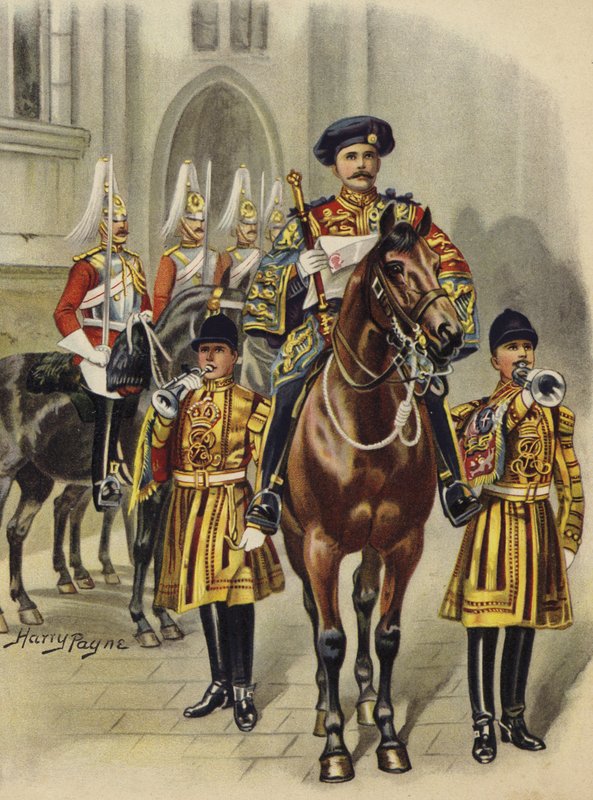 إعلان جورج الخامس ملك إنجلترا ، 1910 (chromolitho) بواسطة هنري باين