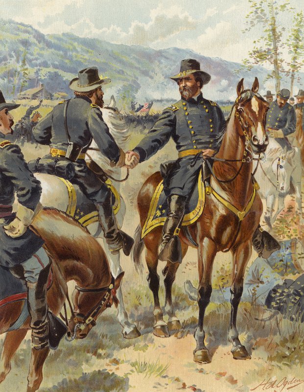توماس في شيكاماوجا ، 20 سبتمبر 1863 بواسطة هنري ألكسندر أوجدن
