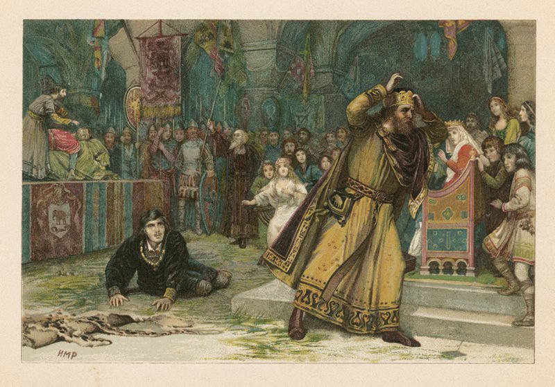 مسرح اللعب من قرية (chromolitho) بواسطة هنري ماريوت باجيت