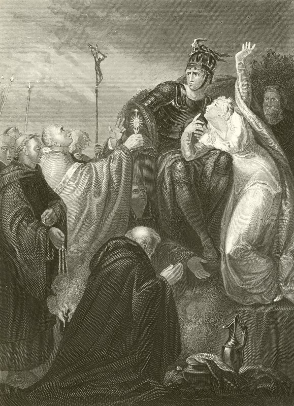 القديس أوغسطين قبل Ethelbert بواسطة هنري تريشام