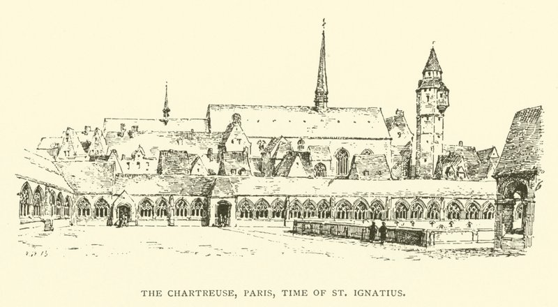 The Chartreuse ، باريس ، وقت القديس اغناطيوس (نقش) بواسطة هنري وليام بروير
