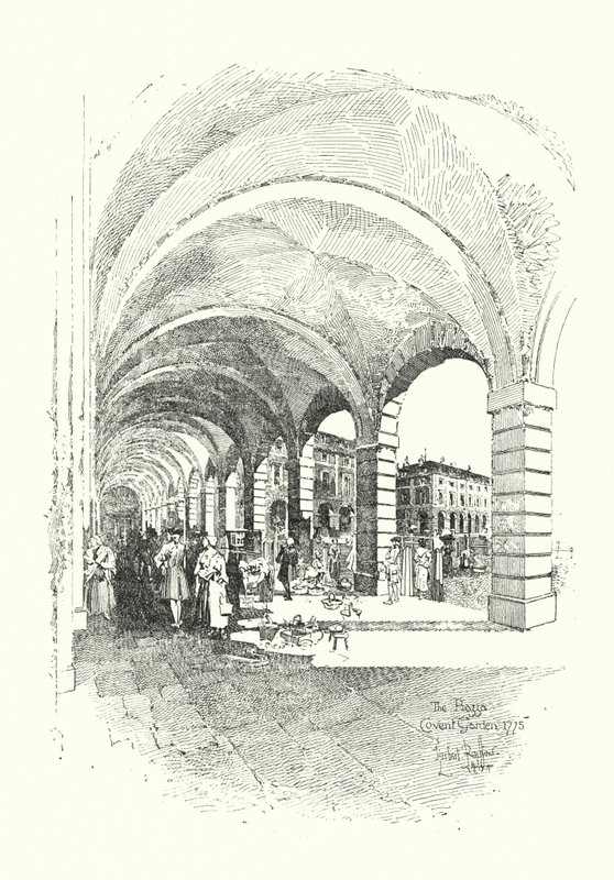 The Piazza, Covent Garden, London بواسطة هربرت (بعد) رايلتون