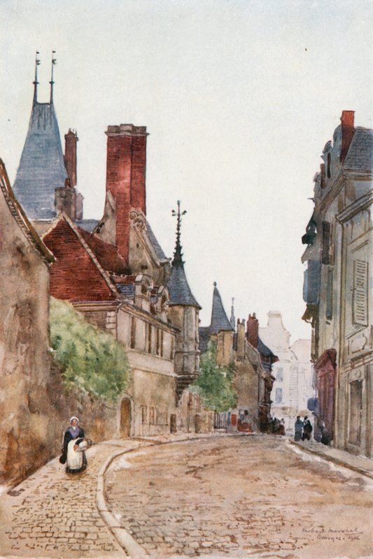 The Musee Cujas، Bourges بواسطة هربرت مينزيس مارشال