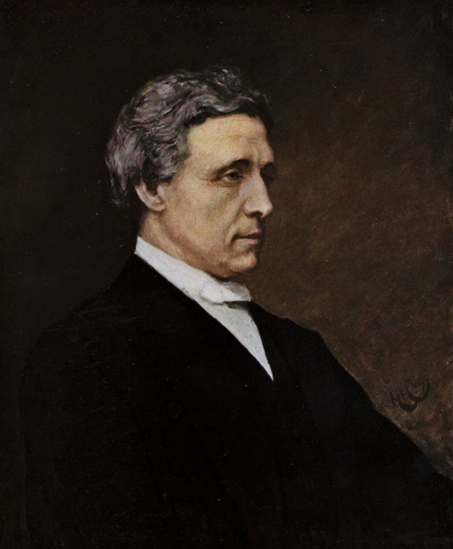 C L Dodgson (لون ليثو) بواسطة هوبير فون (بعد) هيركومير