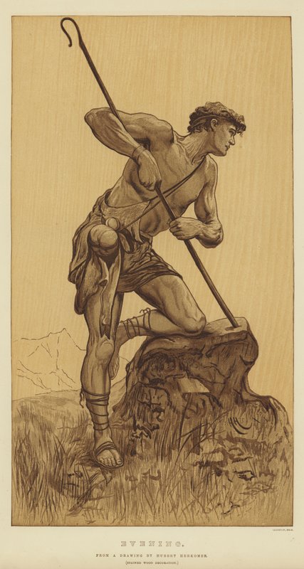 مساء بواسطة Hubert von Herkomer