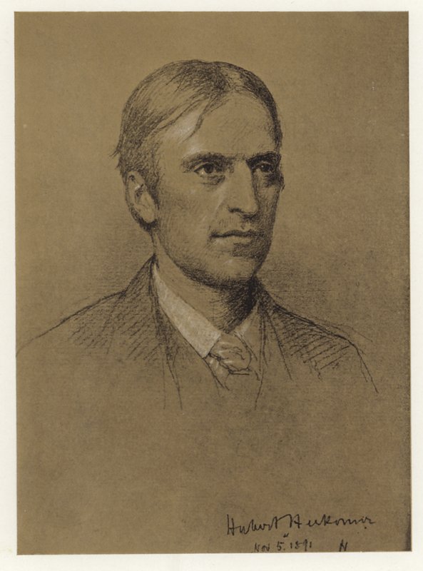صورة ذاتية ل Hubert Herkomer بواسطة Hubert von Herkomer