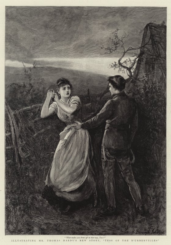 تيس من كوت urbervilles بواسطة Hubert von Herkomer