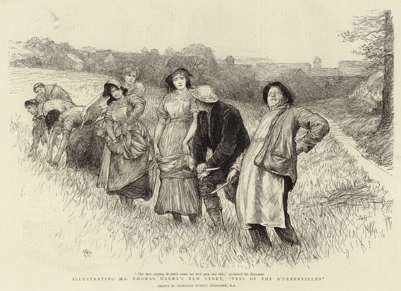 تيس من كوت urbervilles بواسطة Hubert von Herkomer