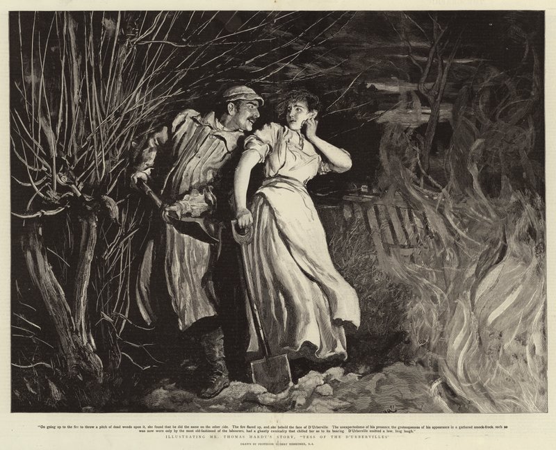 تيس من كوت urbervilles بواسطة Hubert von Herkomer