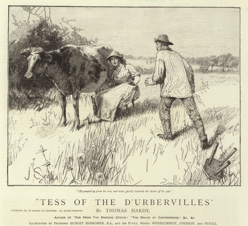 تيس من كوت urbervilles بواسطة Hubert von Herkomer