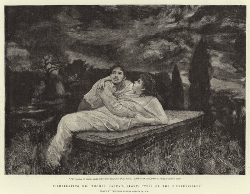 تيس من كوت urbervilles بواسطة Hubert von Herkomer